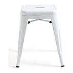 Pack 4 Bancos Meyer Pequenos 45 cm — Branco — foto 3