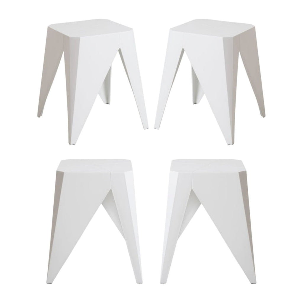 Pack 4 Bancos Mol — Branco — foto 1