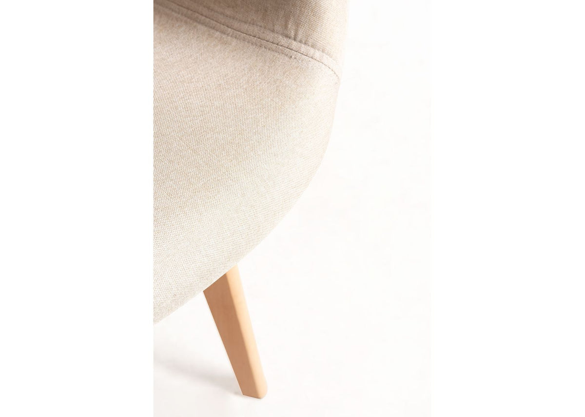 Pack 4 Cadeiras Bula Tecido — Beige — foto 7