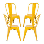 Pack 4 Cadeiras Meyer — Amarelo — foto 4