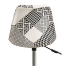 Pack 4 Cadeiras Nova Patchwork — Patchwork branco e preto — foto 5