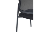 Pack 5 Cadeiras Confidente Beroli — Preto — foto 7