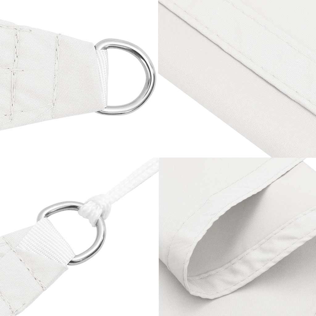 Para-sol tecido oxford retangular 2,5x3,5 m branco — foto 5