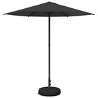 Parasol de Jardim com Base Retangular 2,3 x 2,3 m Poliéster — foto 2