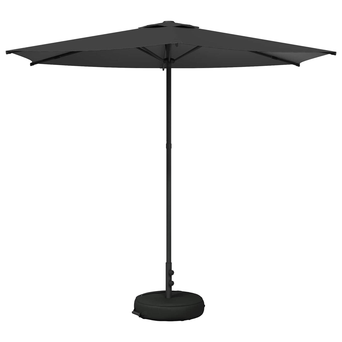 Parasol de Jardim com Base Retangular 2,7 x 2,7 m Poliéster — foto 2