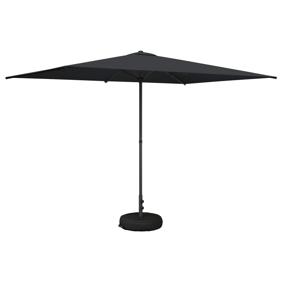 Parasol de Jardim com Base Retangular 2 x 3 m Poliéster — foto 2