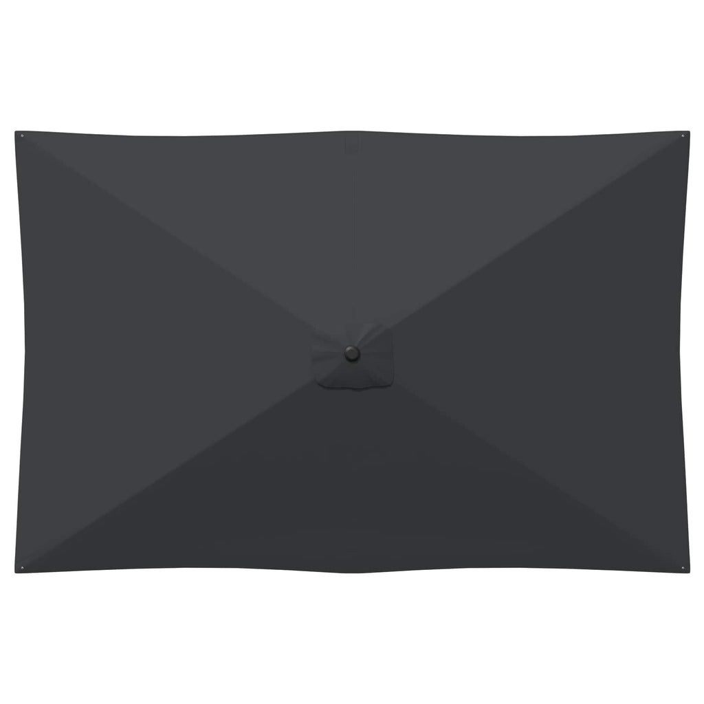 Parasol de Jardim com Base Retangular 2 x 3 m Poliéster — foto 4