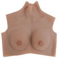 Peitoral de silicone bronzeado copa B — foto 2