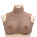 Peitoral de silicone bronzeado copa D — foto 3