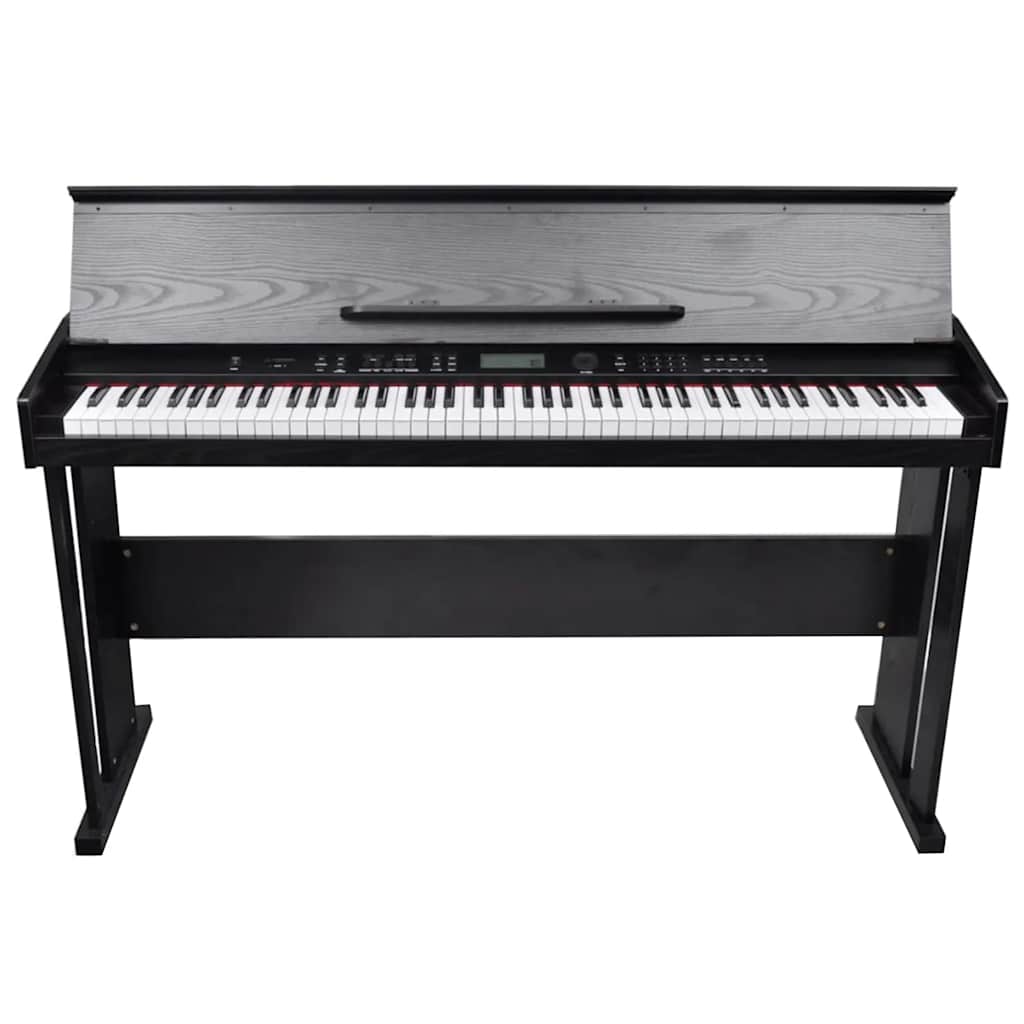 Piano digital clássico electrónico com 88 teclas e tripé — foto 2