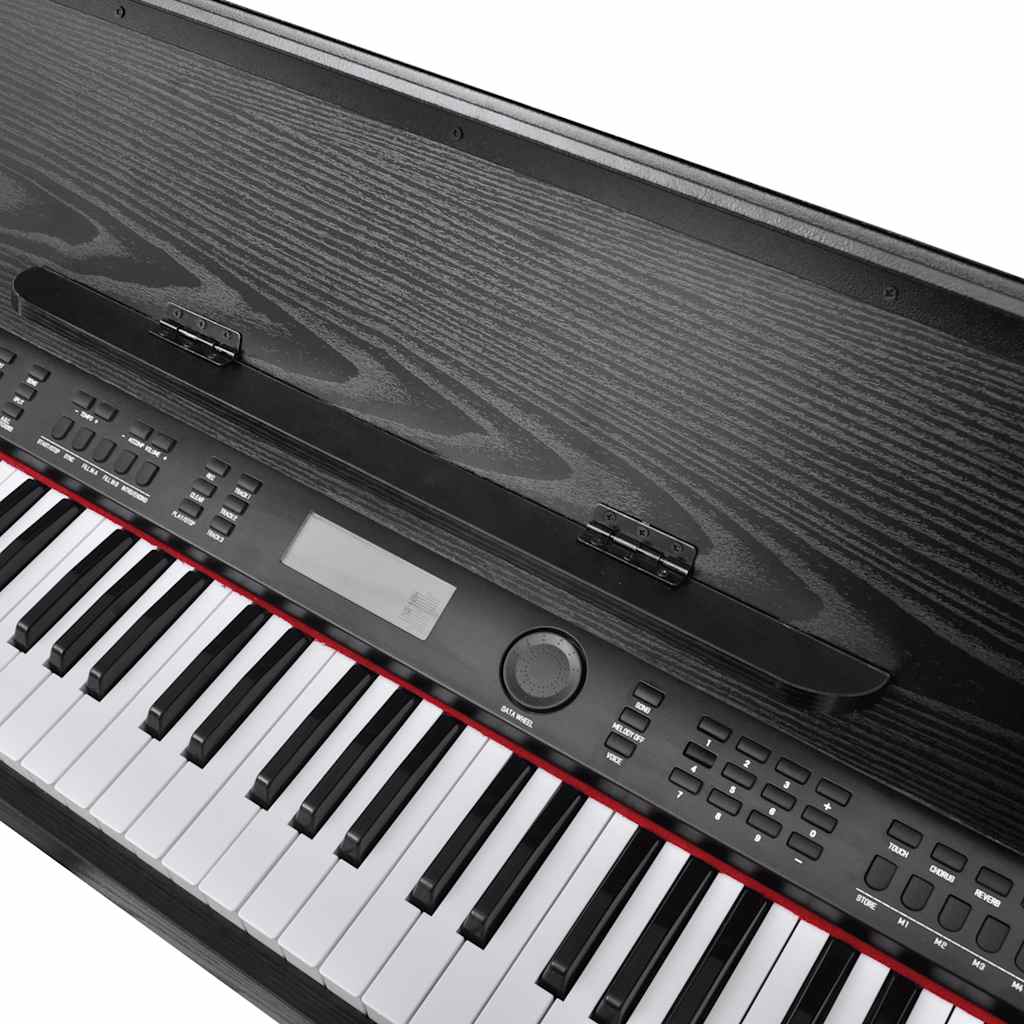 Piano digital clássico electrónico com 88 teclas e tripé — foto 6