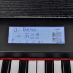 Piano digital clássico electrónico com 88 teclas e tripé — foto 7