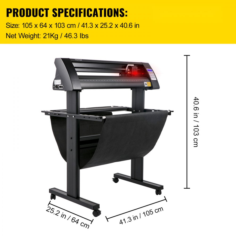 Plotter vinil 870 mm com sensor óptico integrado — foto 7