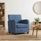 poltrona Azul Chenille — foto 1