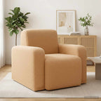 poltrona Bege Bouclé — foto 1