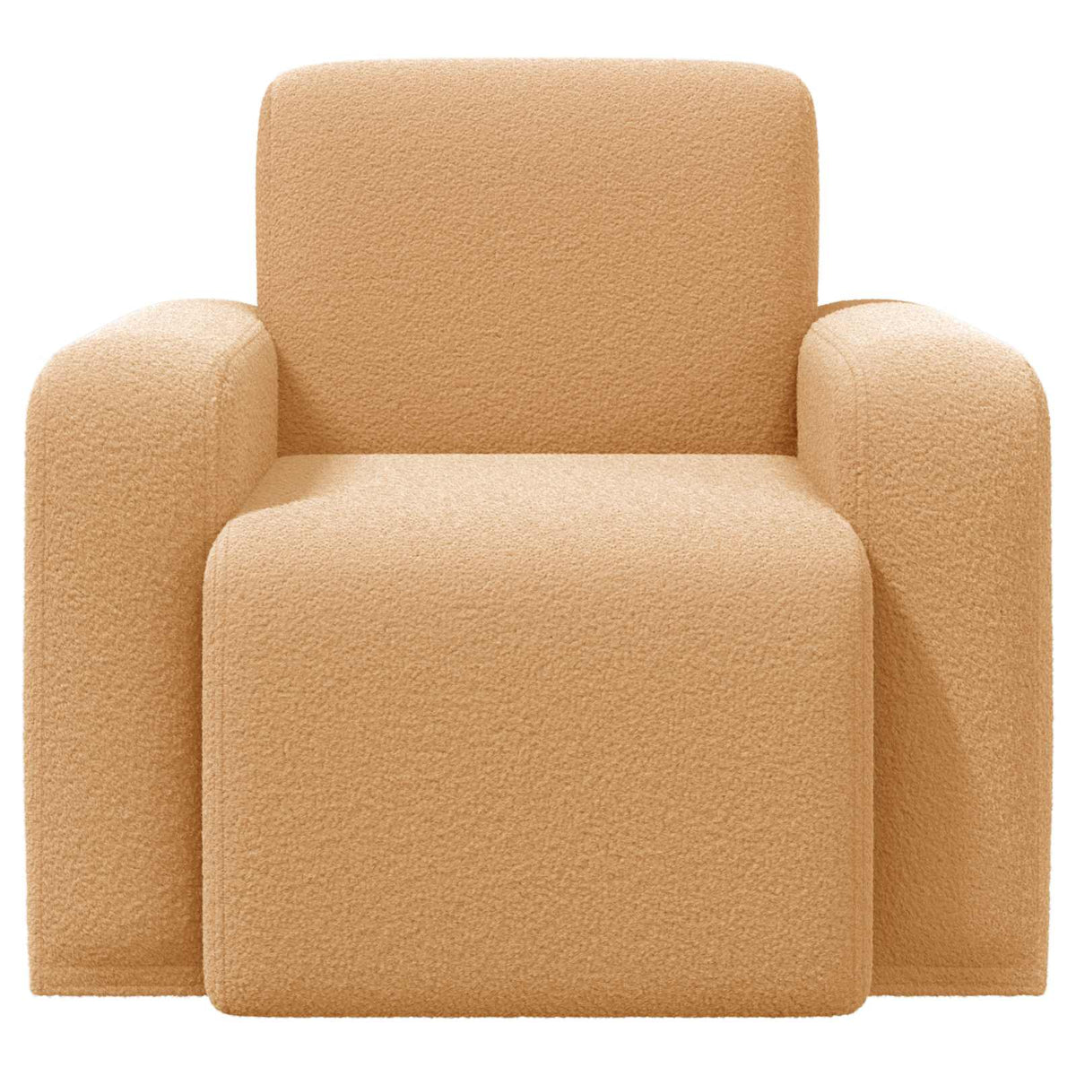 poltrona Bege Bouclé — foto 3