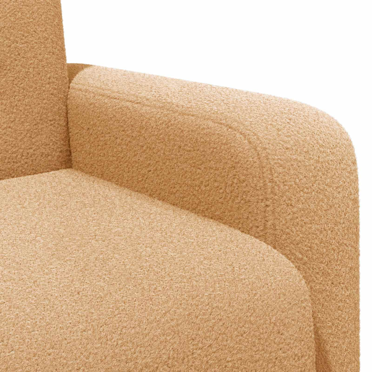 poltrona Bege Bouclé — foto 6