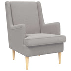 poltrona Cinzento-claro Bouclé — foto 2