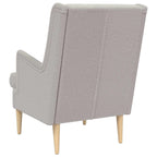 poltrona Cinzento-claro Bouclé — foto 6