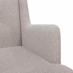 poltrona Cinzento-claro Bouclé — foto 7