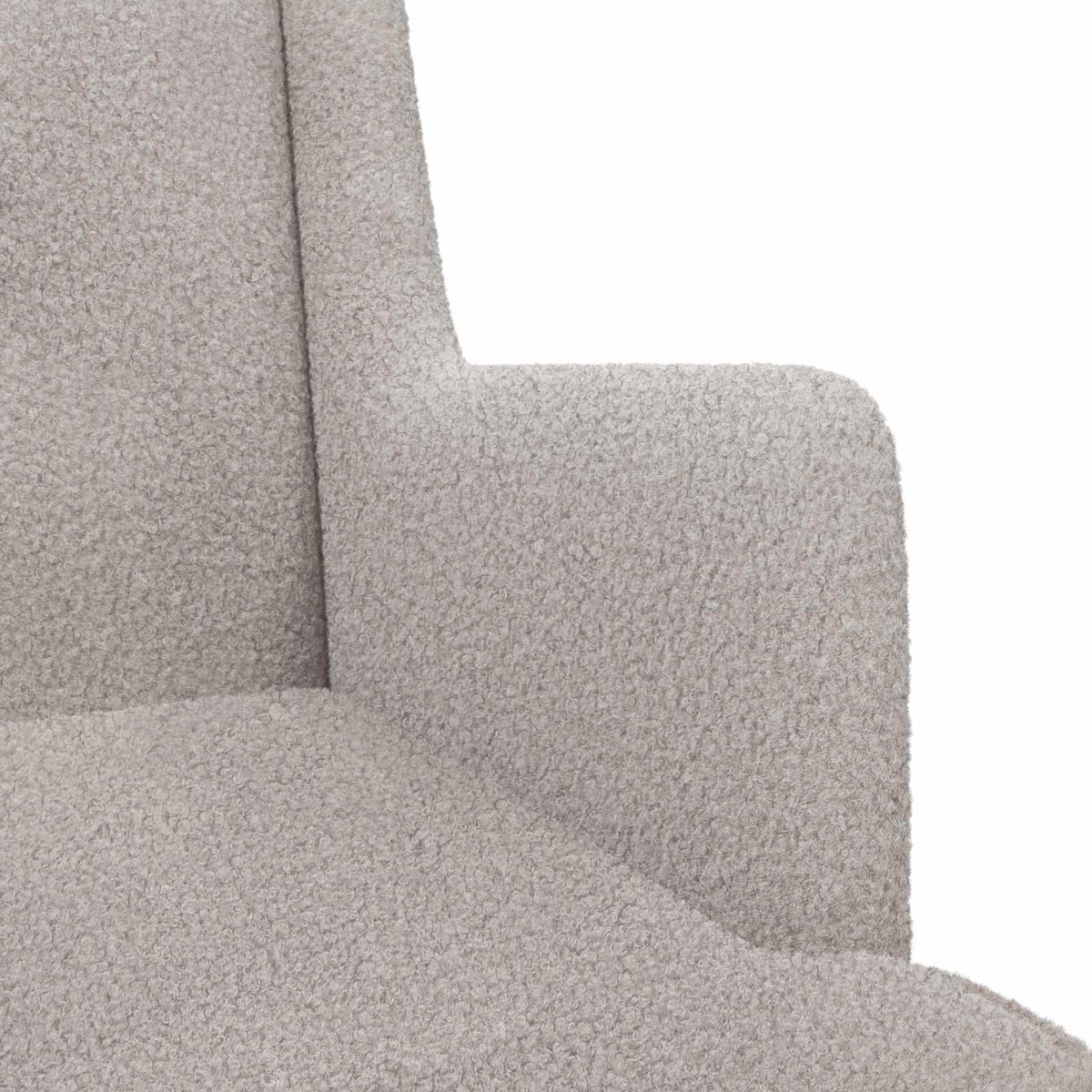 poltrona Cinzento-claro Bouclé — foto 7