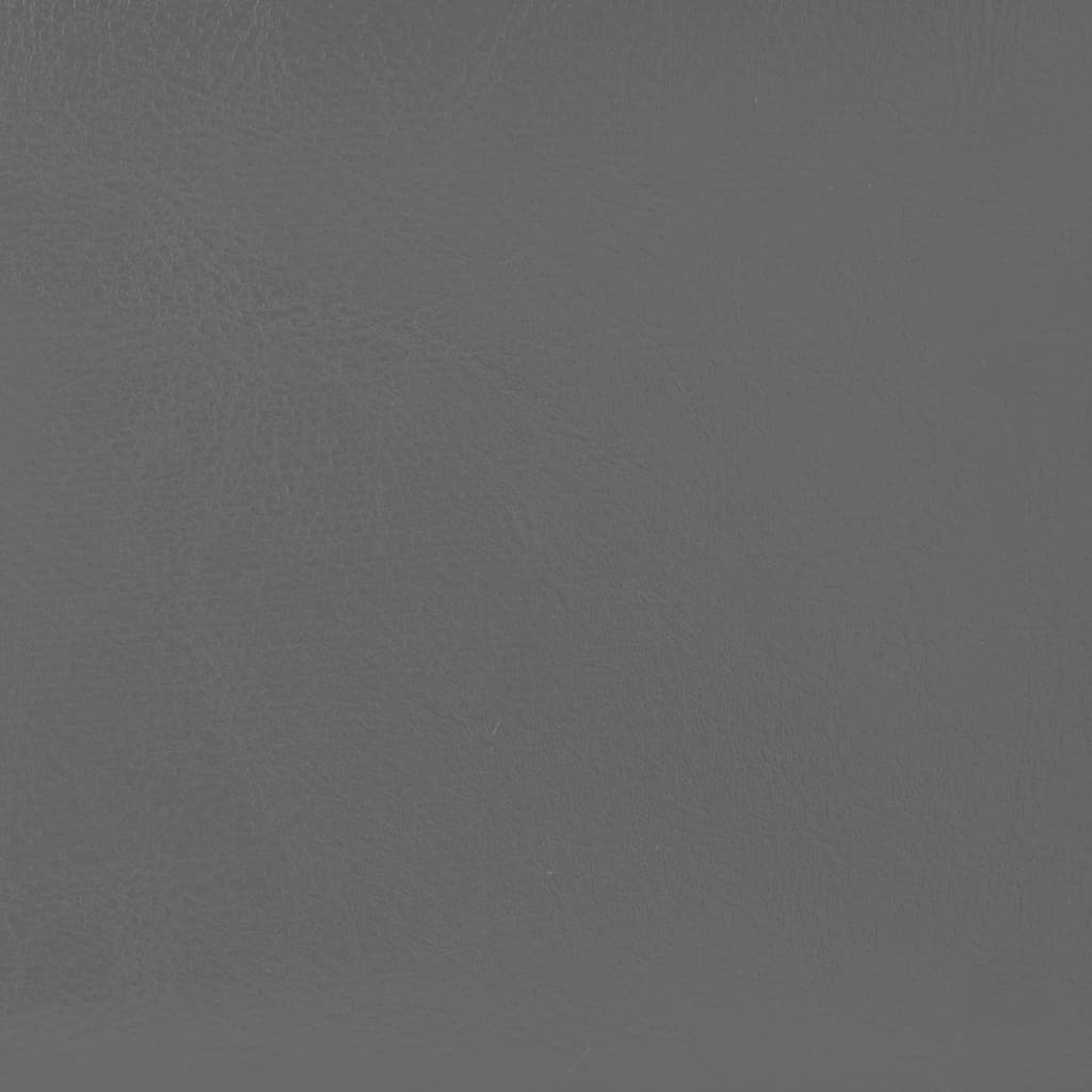 Poltrona couro artificial cinzento — foto 6
