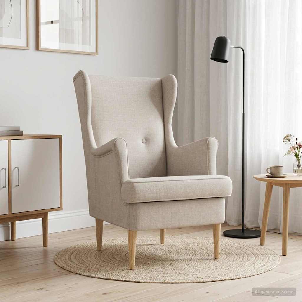 poltrona Creme ARES — foto 3