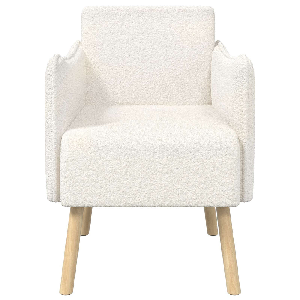 Poltrona Creme Bouclé — foto 3