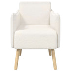 Poltrona Creme Bouclé — foto 3