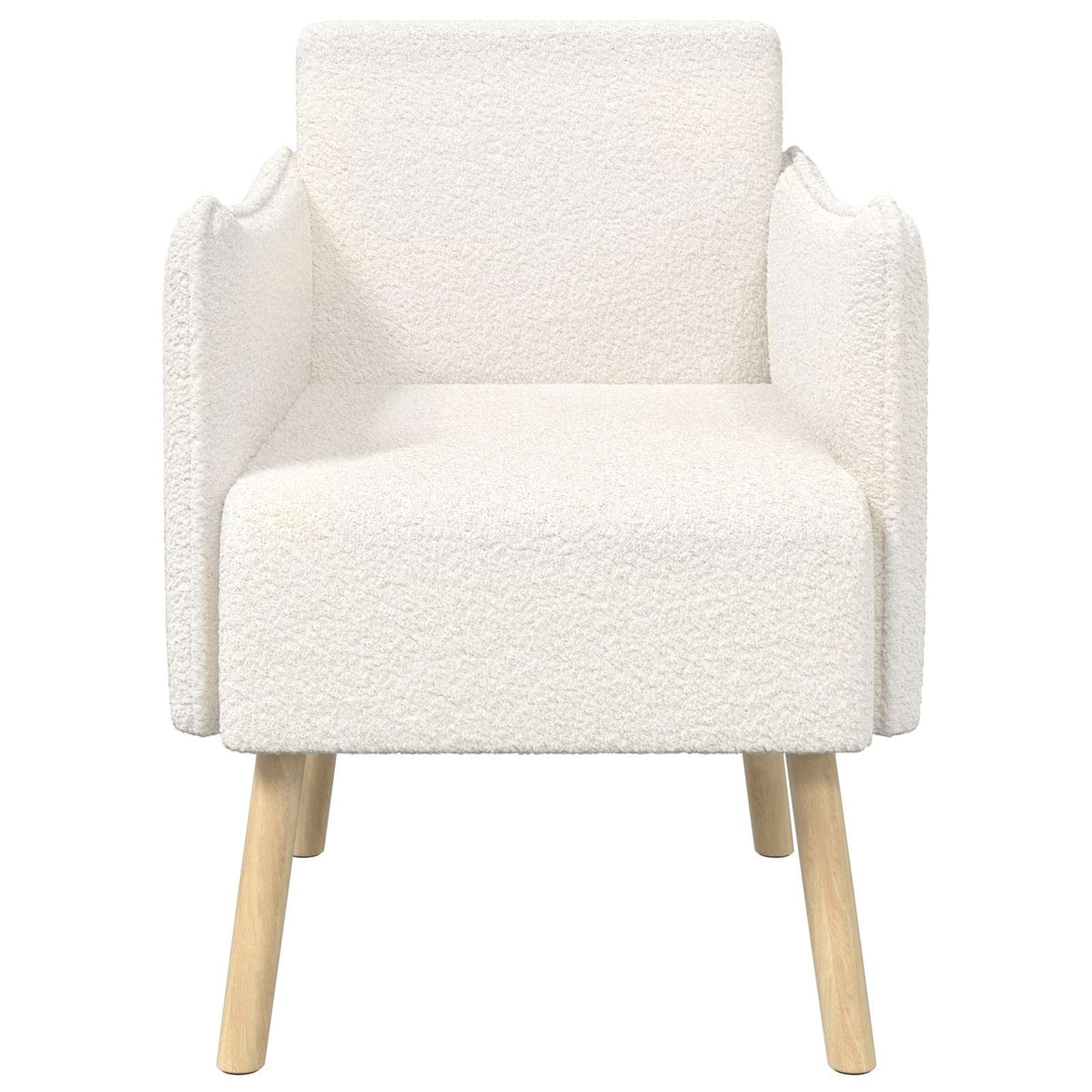 Poltrona Creme Bouclé — foto 3