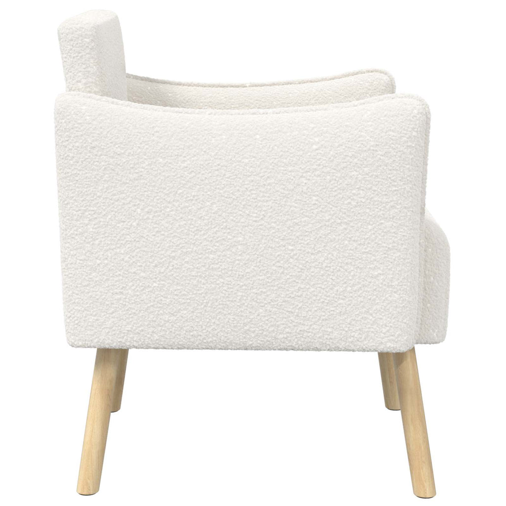 Poltrona Creme Bouclé — foto 4