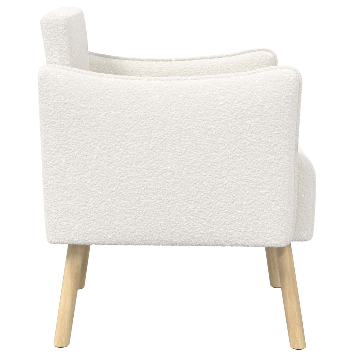Poltrona Creme Bouclé — foto 4