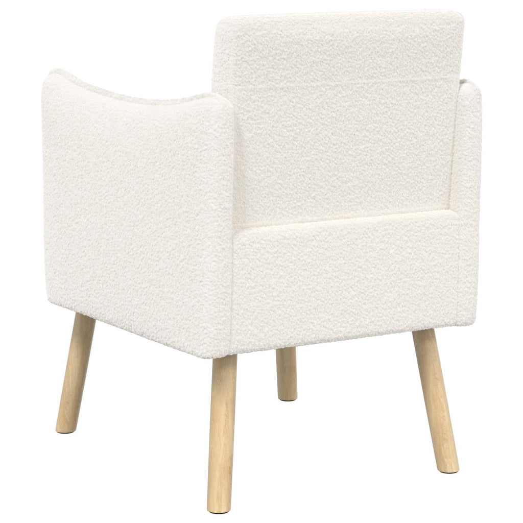 Poltrona Creme Bouclé — foto 5