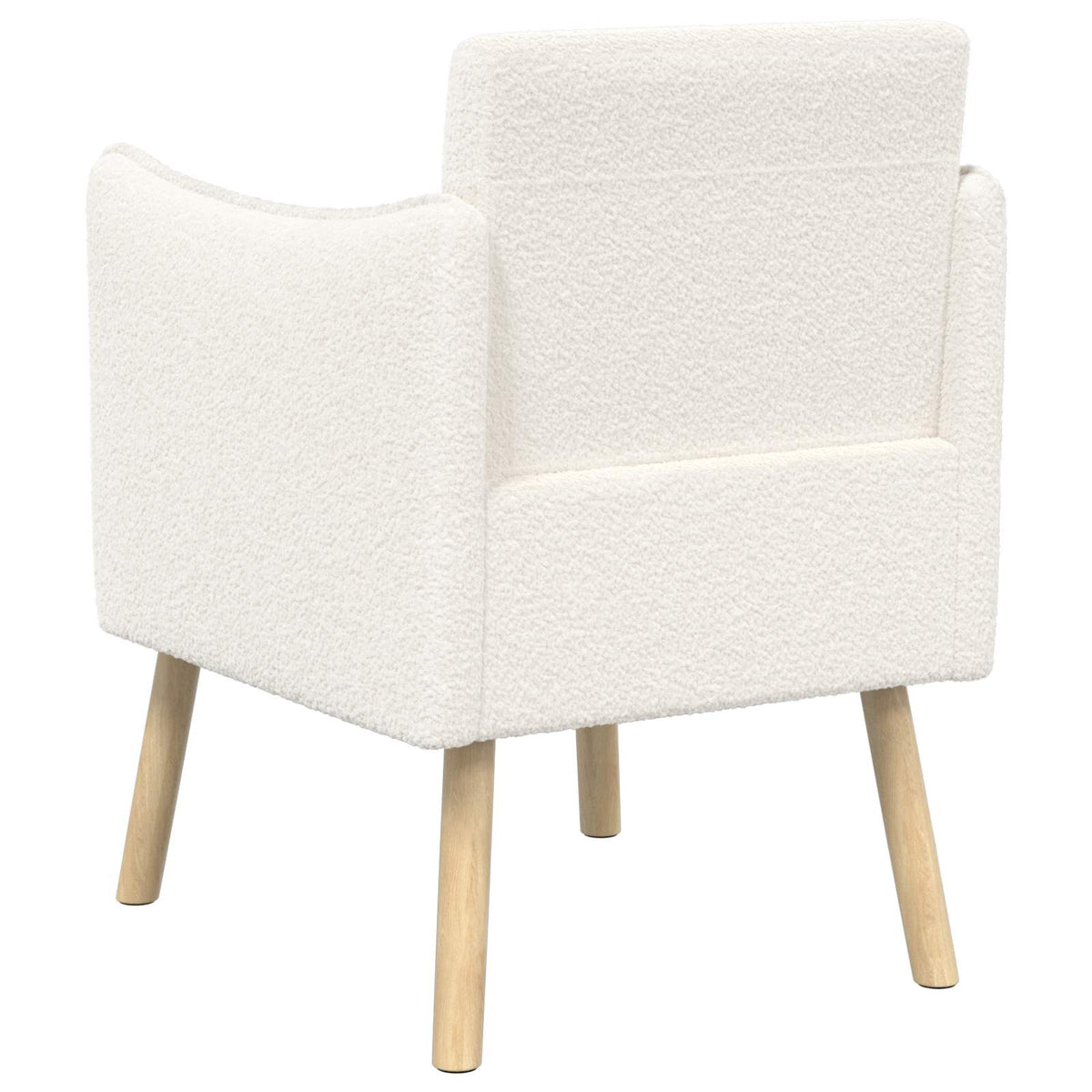 Poltrona Creme Bouclé — foto 5