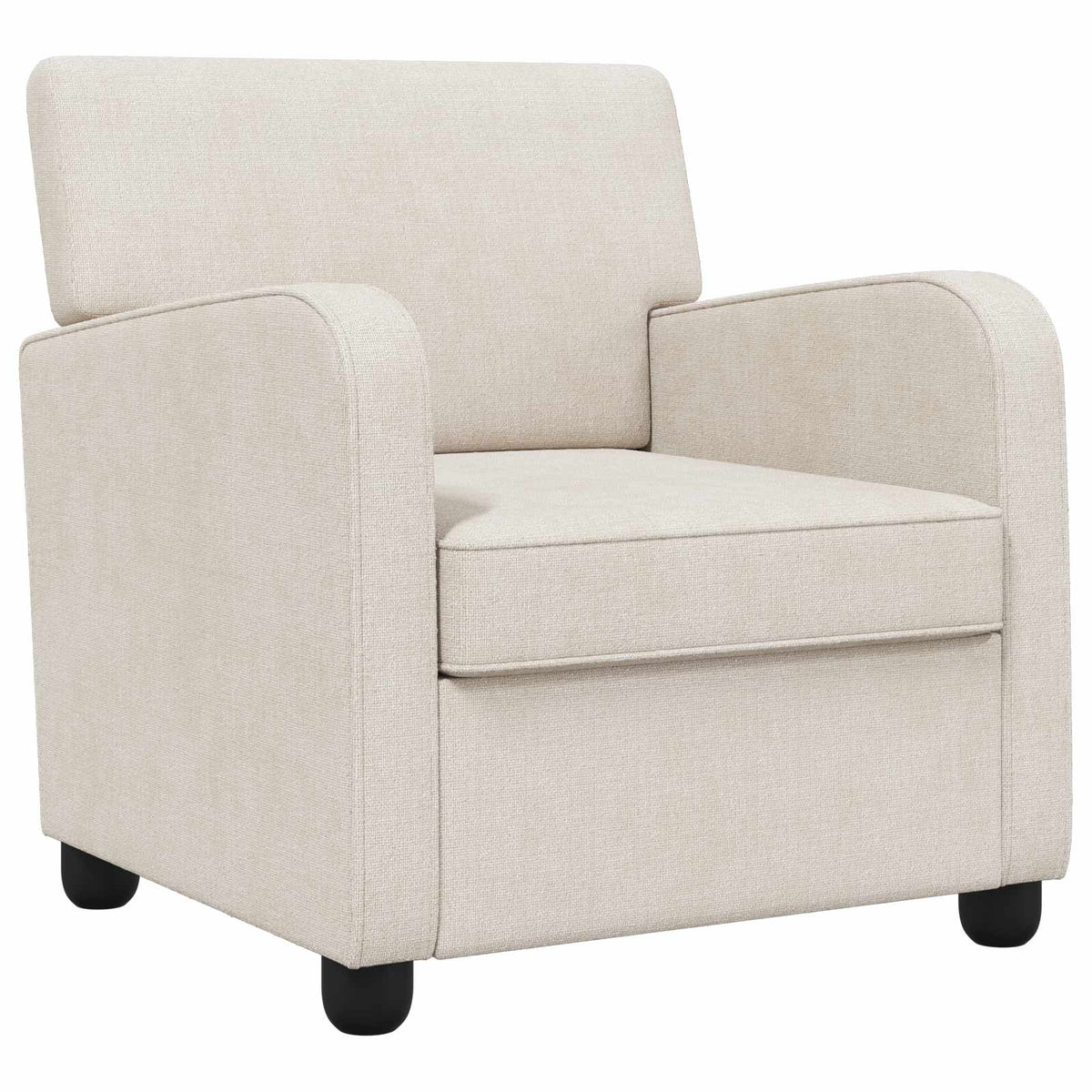 poltrona Creme Chenille — foto 2