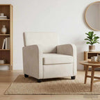 poltrona Creme Veludo — foto 1