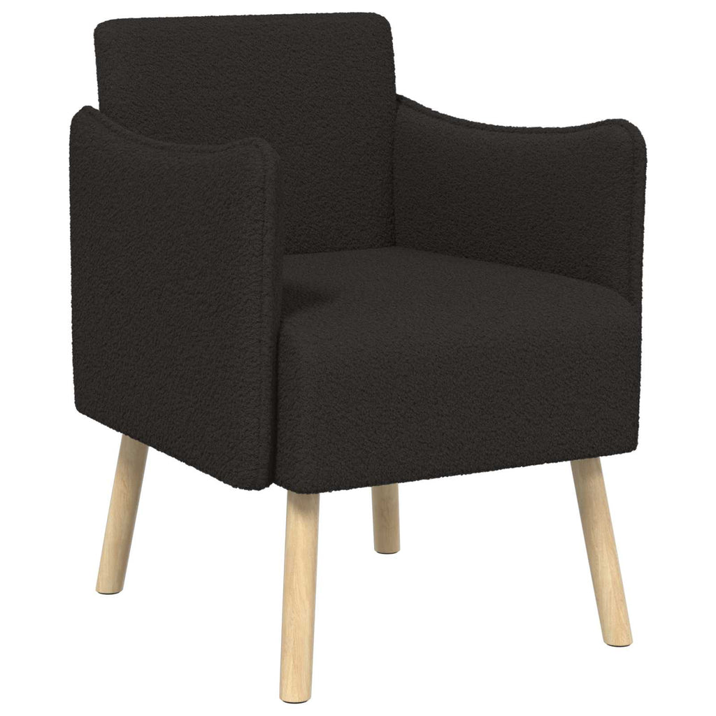 Poltrona Preto Bouclé — foto 2