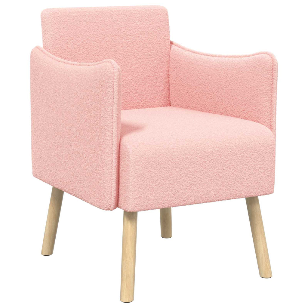 Poltrona Rosa Bouclé — foto 2