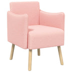 Poltrona Rosa Bouclé — foto 2