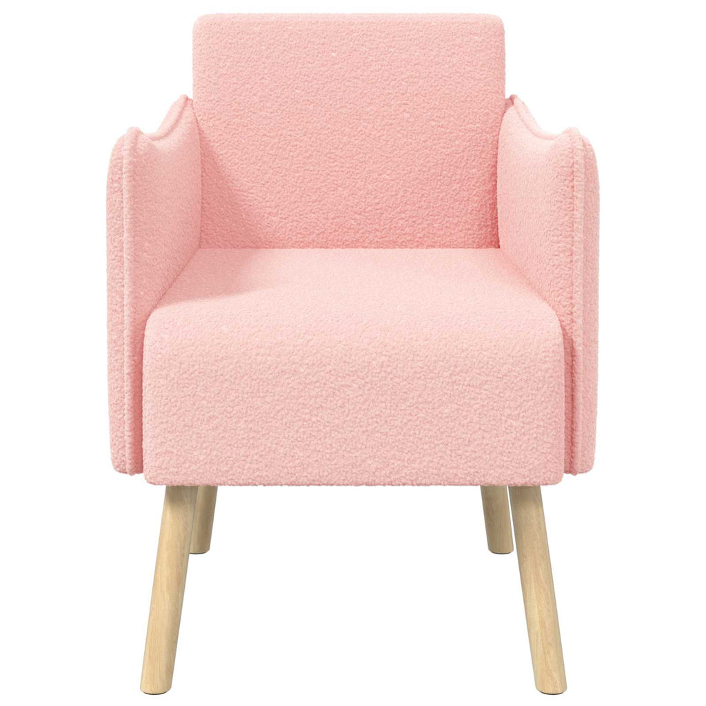 Poltrona Rosa Bouclé — foto 3