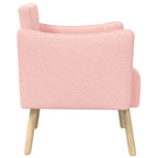 Poltrona Rosa Bouclé — foto 4