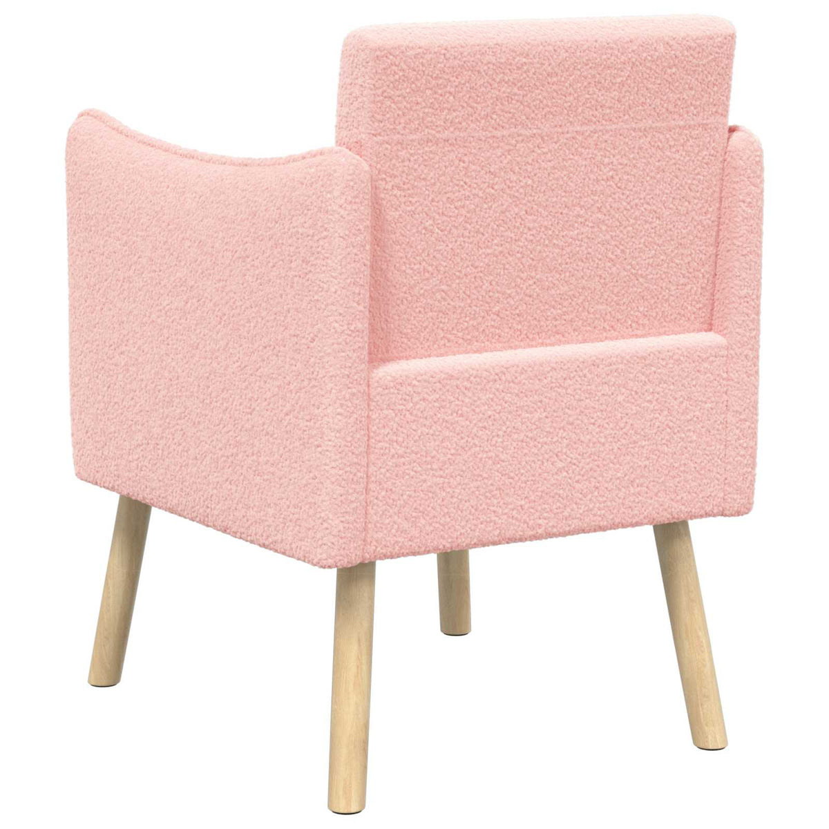 Poltrona Rosa Bouclé — foto 5