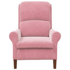 poltrona Rosa Veludo — foto 4