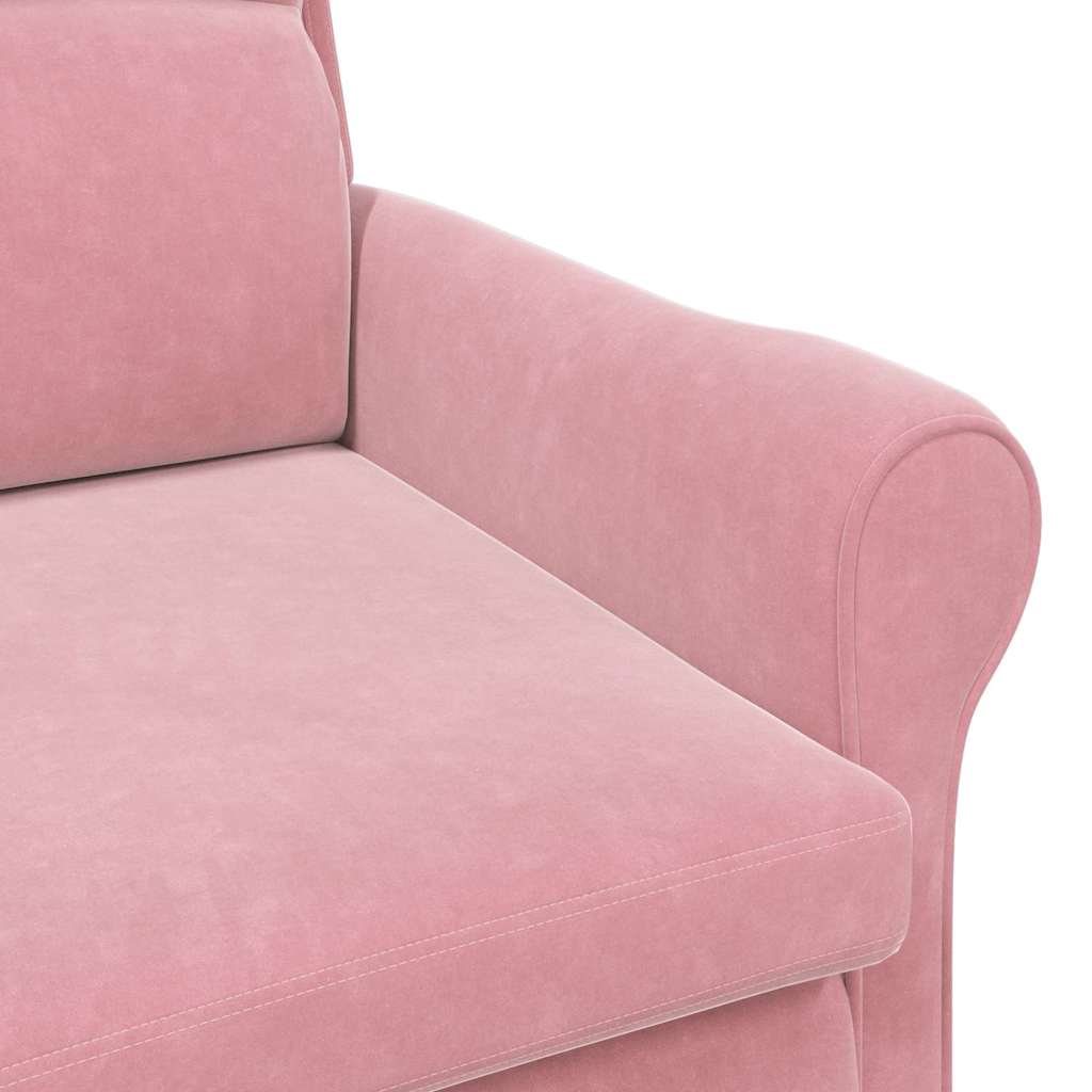 poltrona Rosa Veludo — foto 7