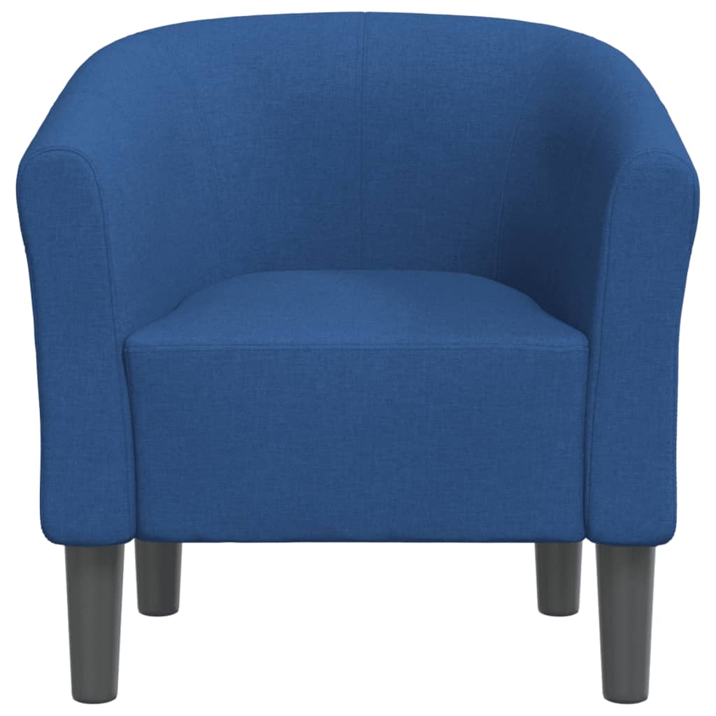 Poltrona tecido azul — foto 2
