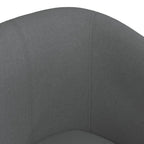 Poltrona tecido cinzento-escuro — foto 5