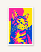 Gato pop · Pop · Quadro pop — acabamento:poster