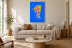 Guepardo · Pop · Quadro pop — pop-guepardo-pop_ver_70x100_sala