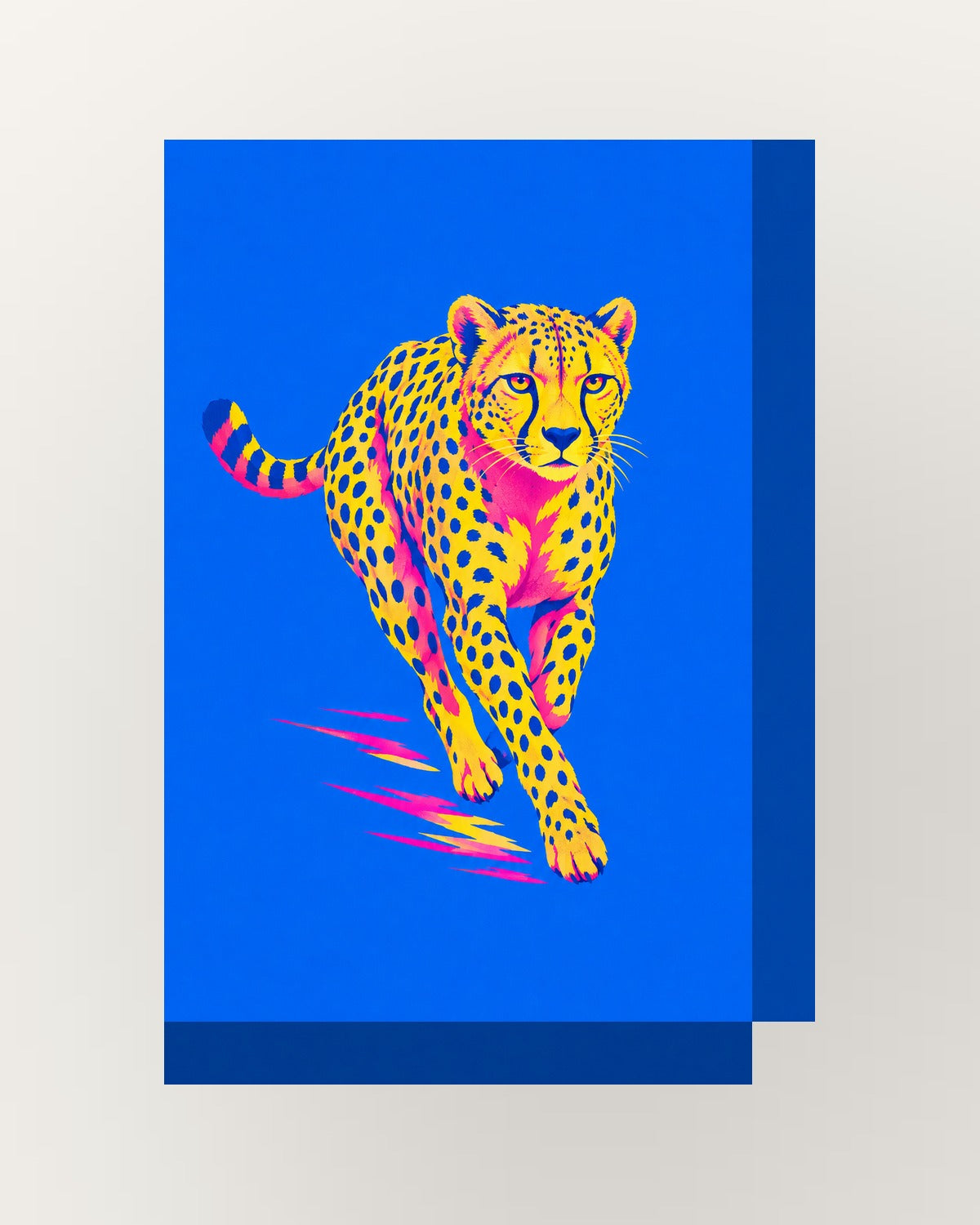 Guepardo · Pop · Quadro pop — acabamento:thick