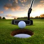Putter Golf 89cm Cabeça Tipo Malho com Linhas Alinhamento e Capa Proteção Destros — foto 1